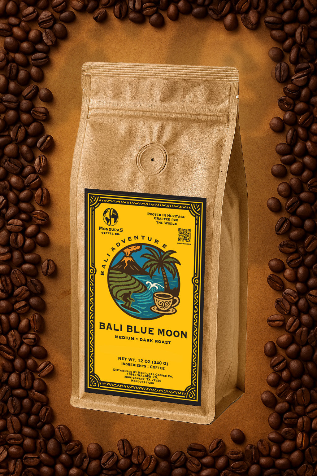 Bali Blue Moon Reserve – Medium Dark Roast Coffee